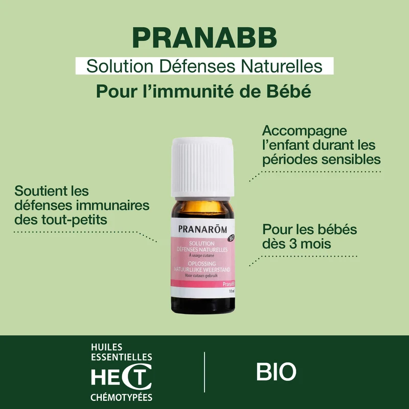 Solution défenses naturelles pour bébé - Bio