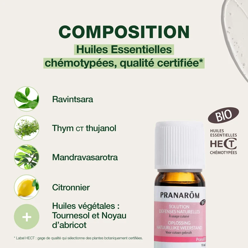Solution défenses naturelles pour bébé - Bio