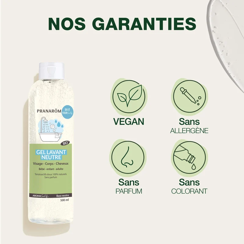Gel lavant neutre - Bio