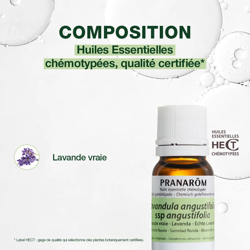 Huile Essentielle de Lavande vraie