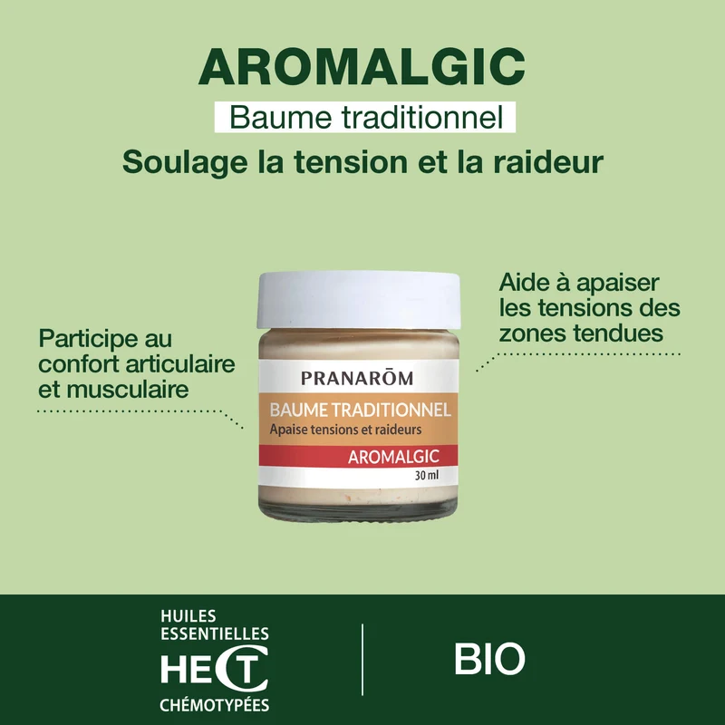 Baume traditionnel pour muscles