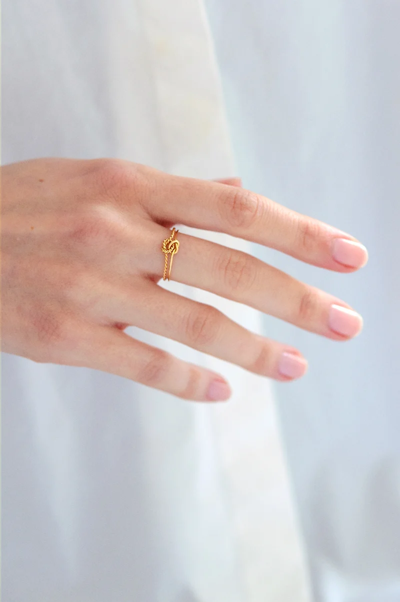 BAGUE SACHA TORSADEE