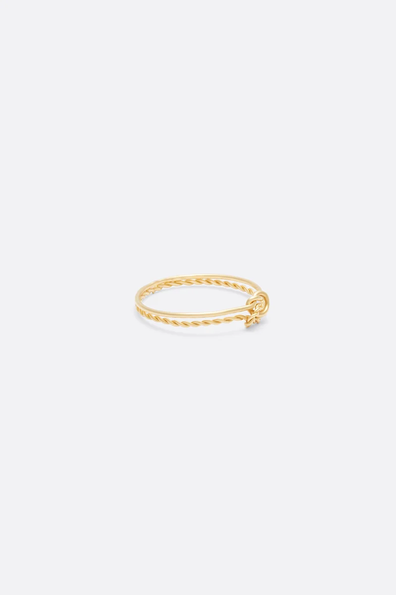 BAGUE SACHA TORSADEE