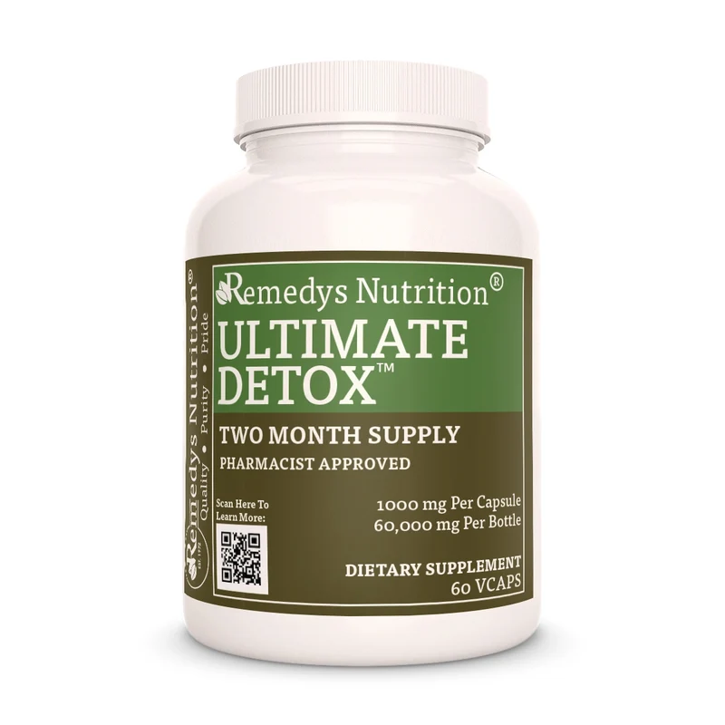 Détox ultime™ pour le foie et la peau - 1000 60 mg, XNUMX capsules végétaliennes