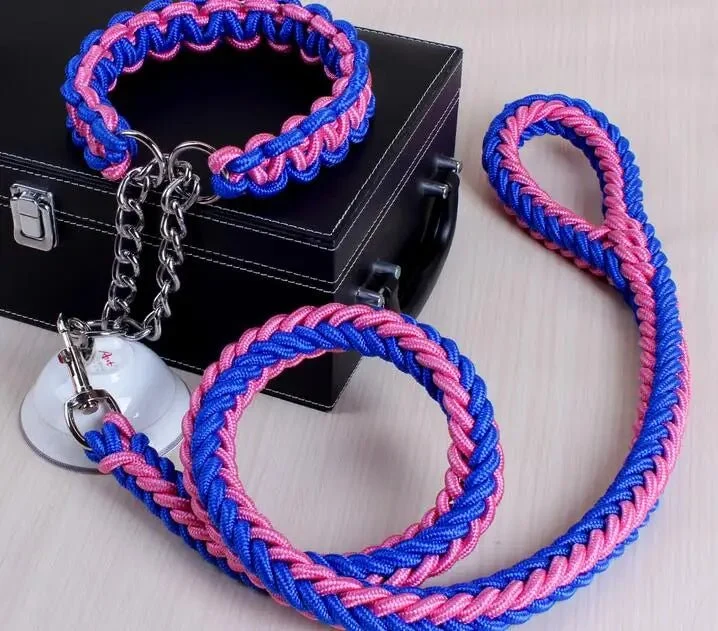 Laisse pour chien corde tressée