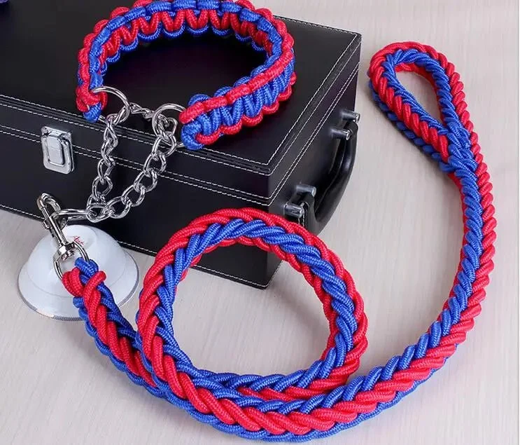 Laisse pour chien corde tressée