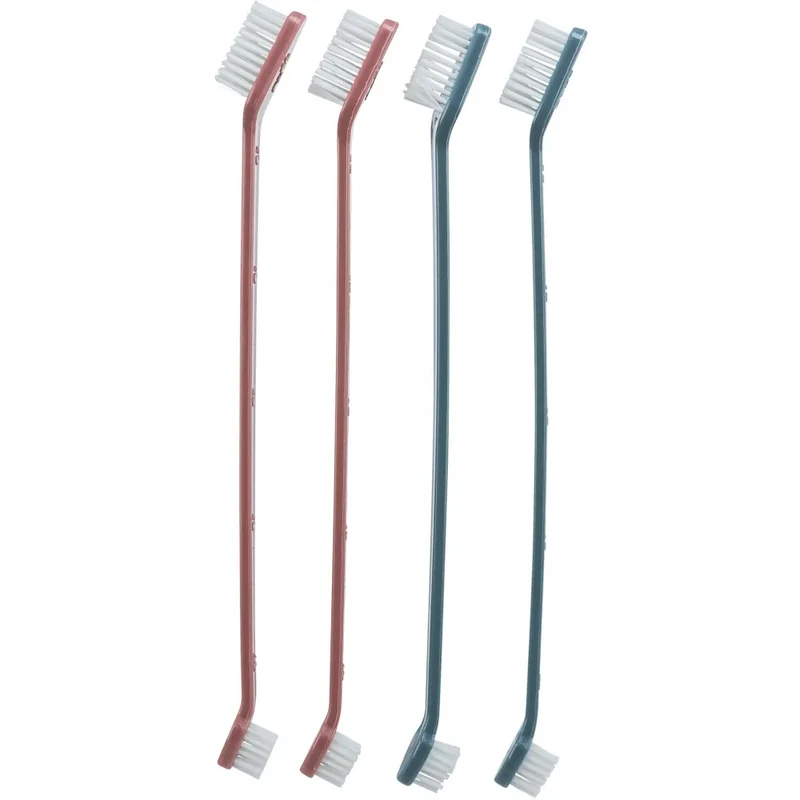 BROSSE A DENTS 2 TETES X4