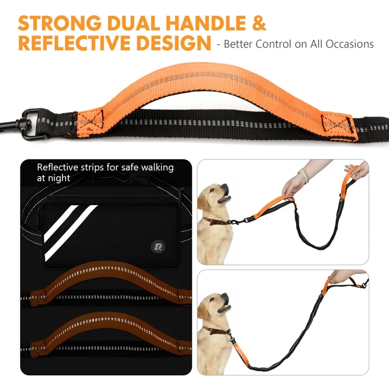 Laisse canicross gros chien