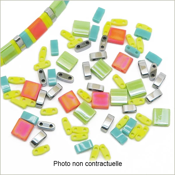 6 g de mix de perles Tila Sorbet