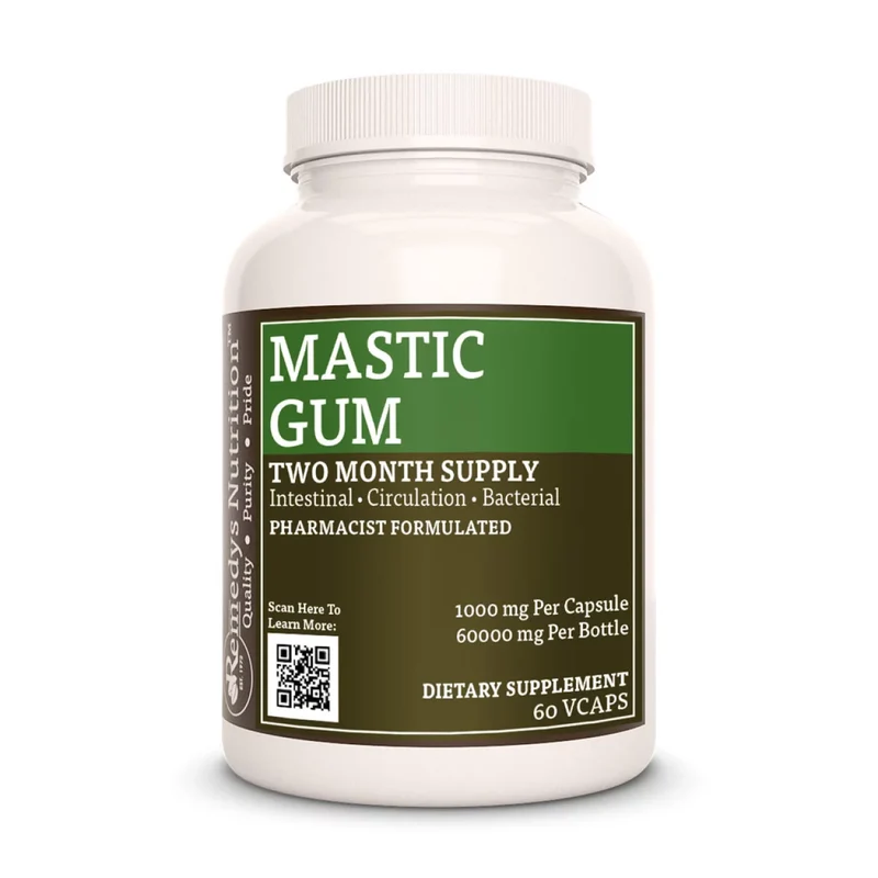 Gomme mastic 1000 mg 60 gélules végétaliennes