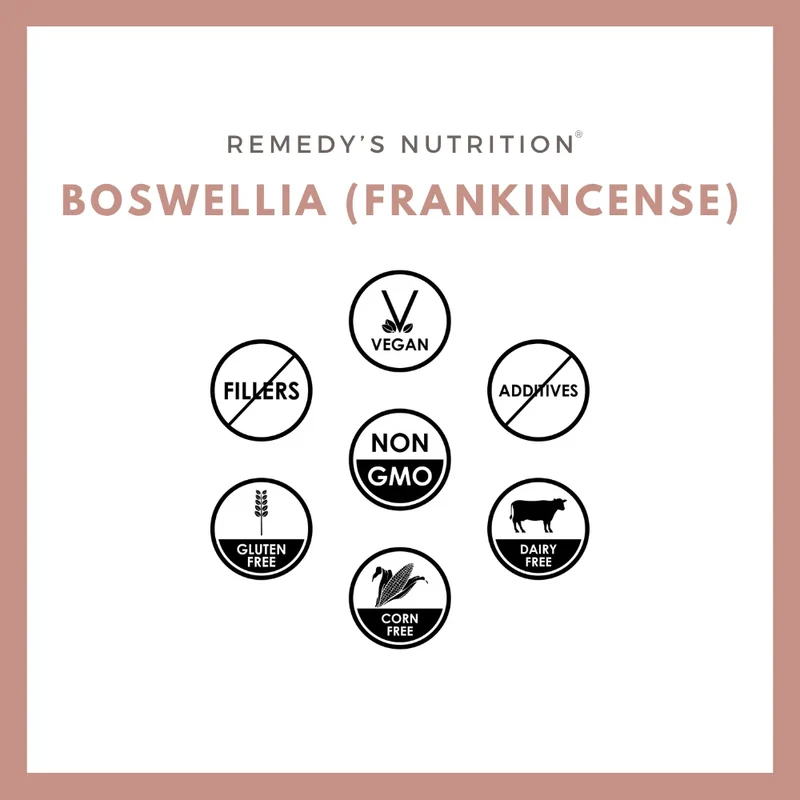 Boswellia (encens) 1000 mg 60 capsules végétaliennes