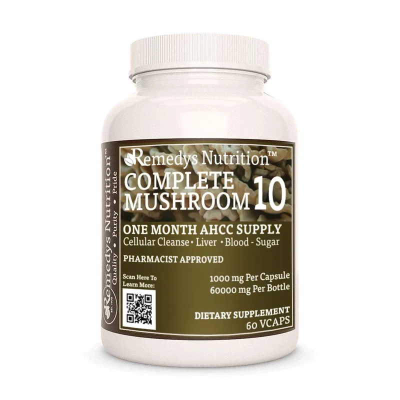 Complete Mushroom 10™ 1000 mg 60 capsules végétaliennes