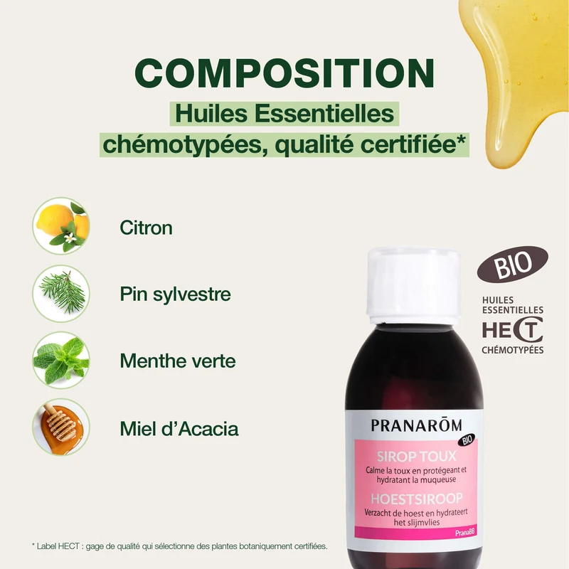 Sirop toux bébé - Bio