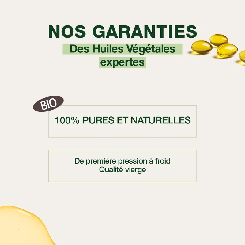 Capsules d'Huile Végétale de Rose musquée