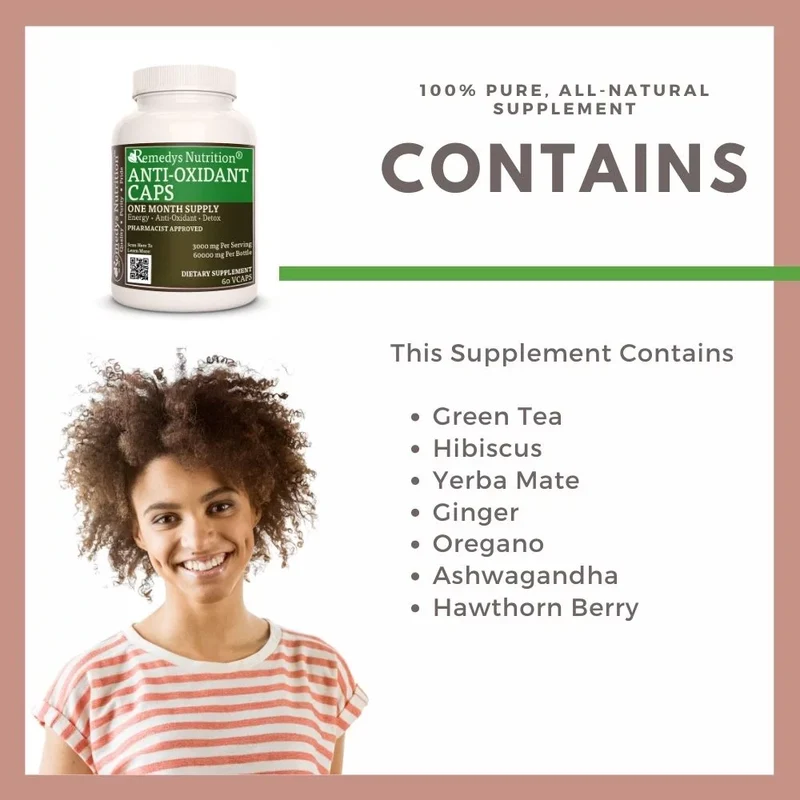Anti-Oxidant™ 1000 mg, 60 capsules végétaliennes
