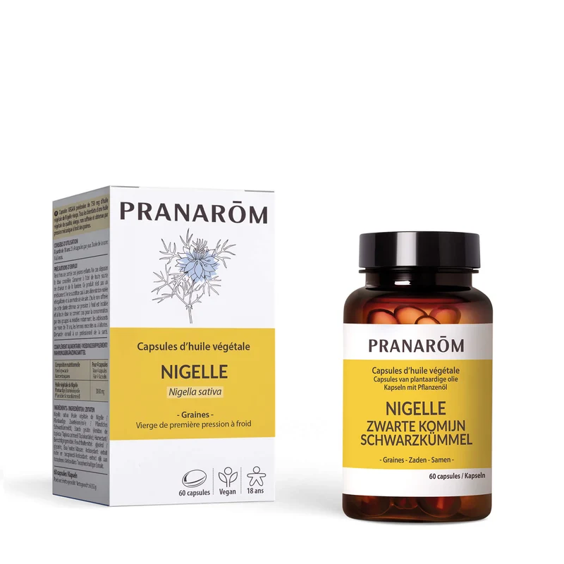 Capsules d'Huile Végétale de Nigelle