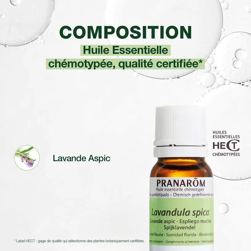 Huile Essentielle de Lavande aspic