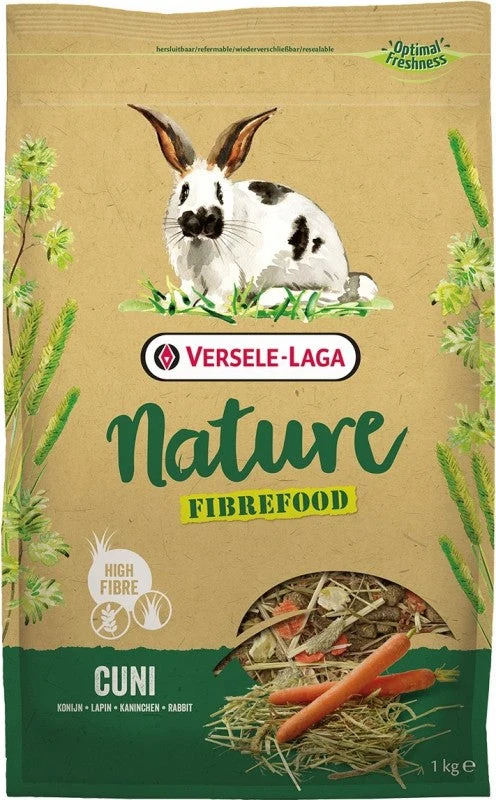 VERSELE LAGA Nature Nourriture pour lapins riche en fibres 1kg