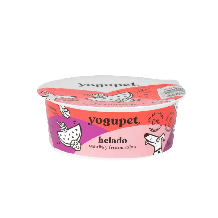 Glace pastèque/fruits rouges - Yogupet