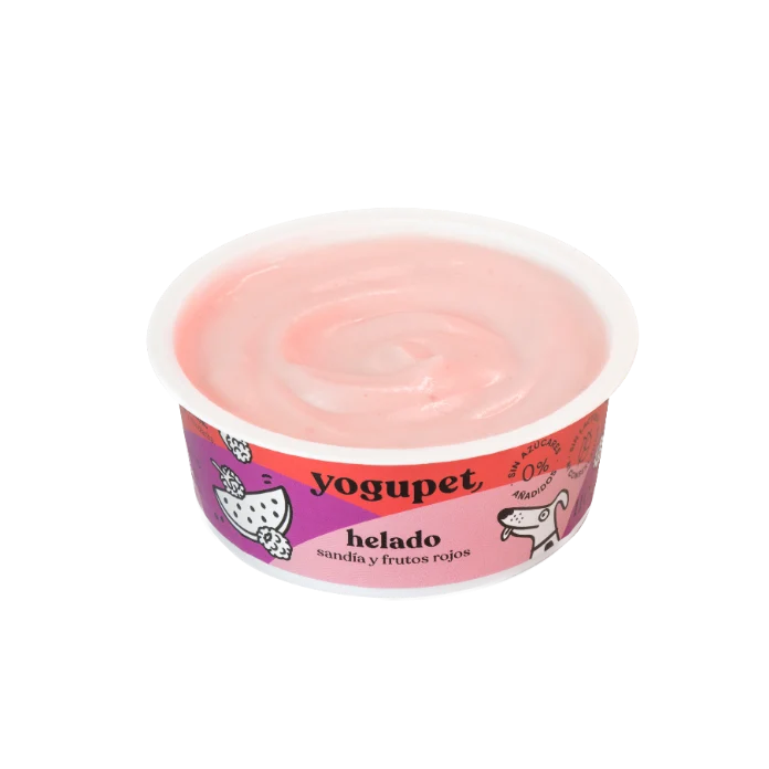 Glace pastèque/fruits rouges - Yogupet