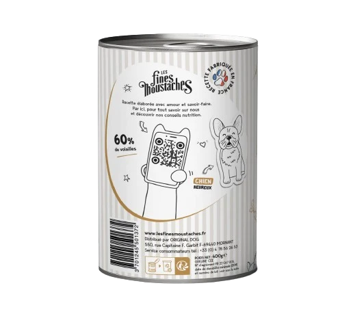 Pâtée pour chiens - LFM La Cocorinette
