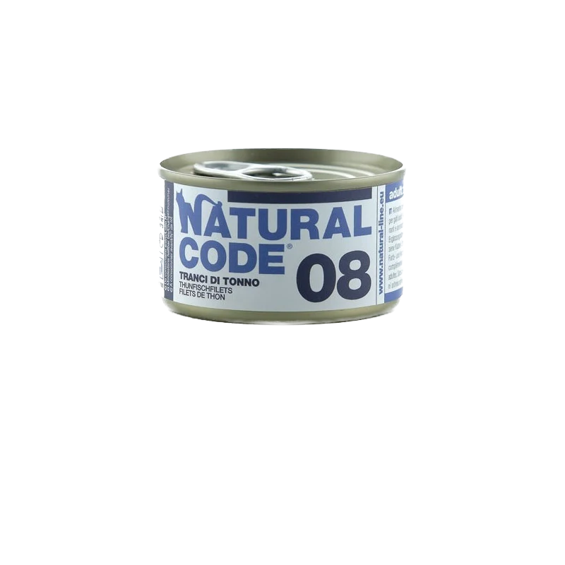 Pâtée pour chat - Filet de Thon - Natural Code