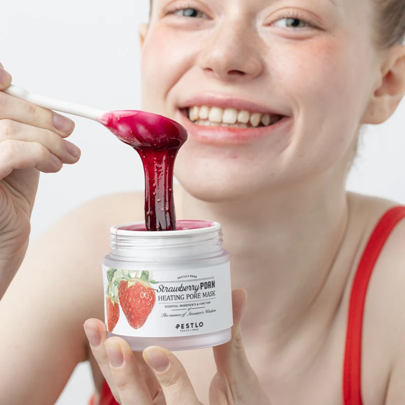 PESTLO FRAISE PDRN HEATING Masque nettoyant chauffant 70 g