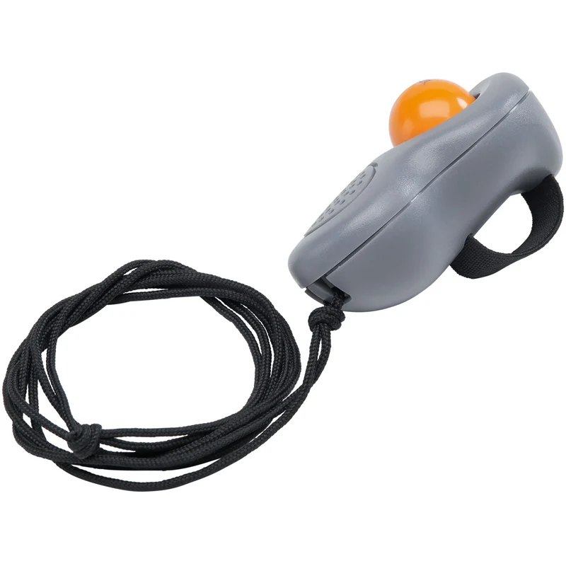 Clicker mit Umhängeband und Fingerschlaufe
