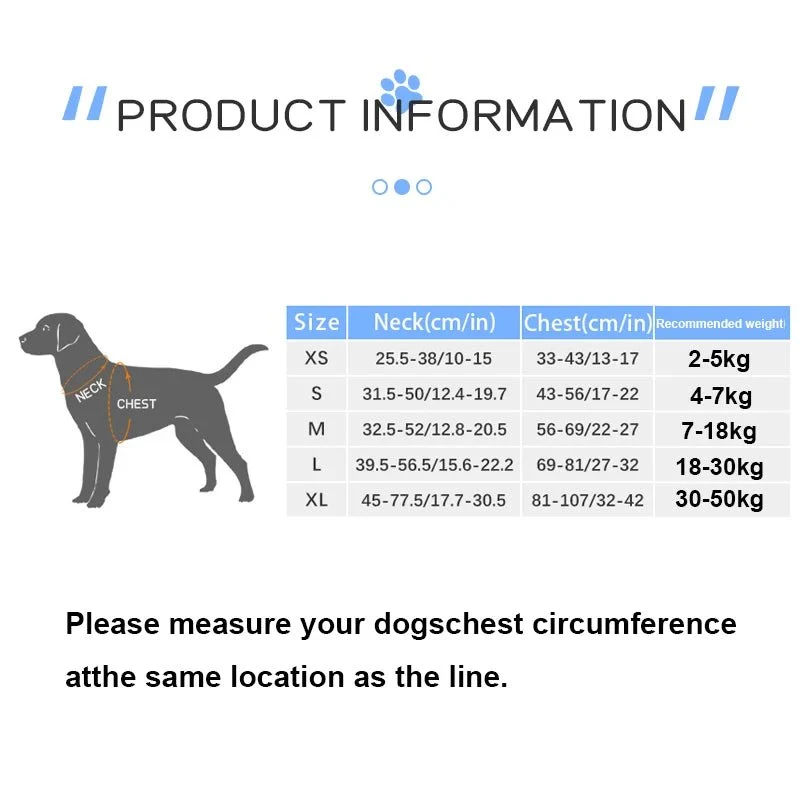 Harnais nylon gros chien