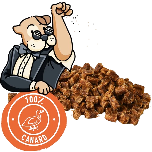 Friandises au canard