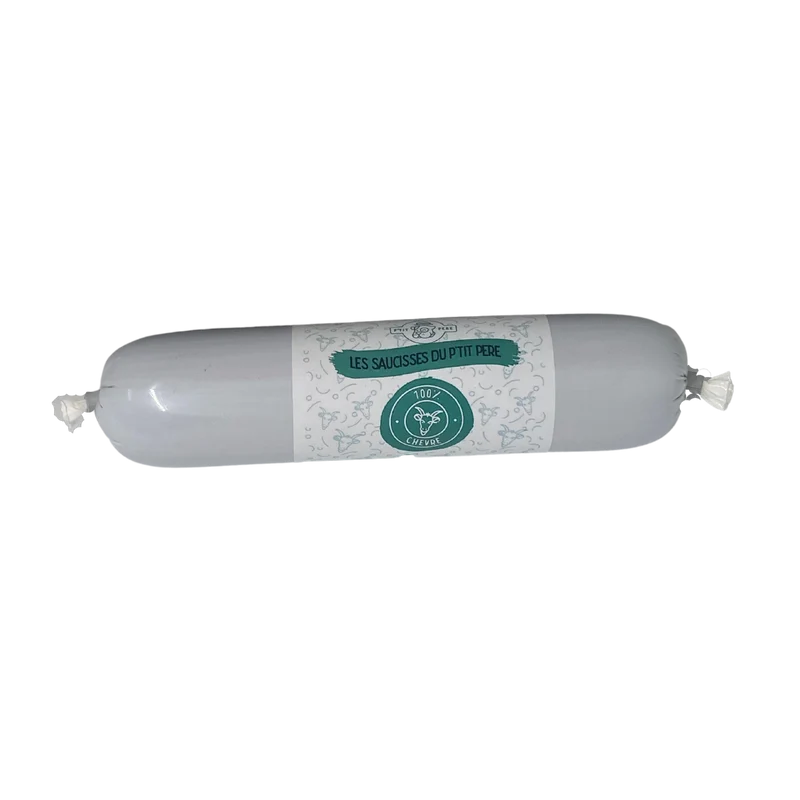 Boudin de pâtée - saveur chèvre pour chiens et chats