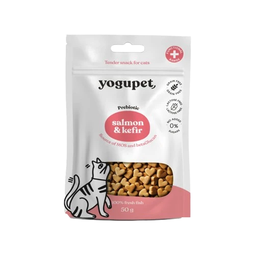 Friandises saumon & kéfir - Yogupet - chats