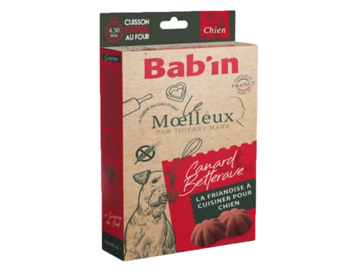 Moelleux pour chiens - Bab'in - Canard & Betterave