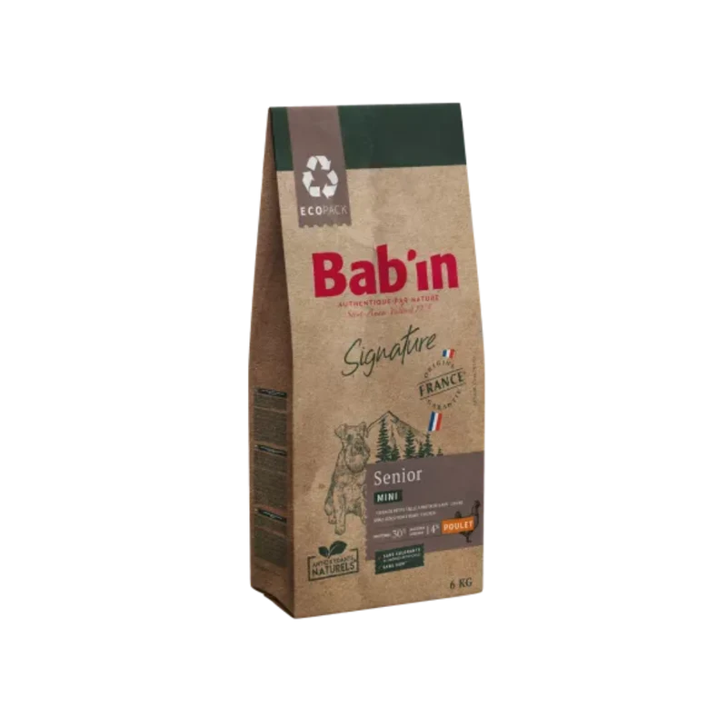 Croquettes pour chien - Senior Mini - Poulet - Bab'in Signature