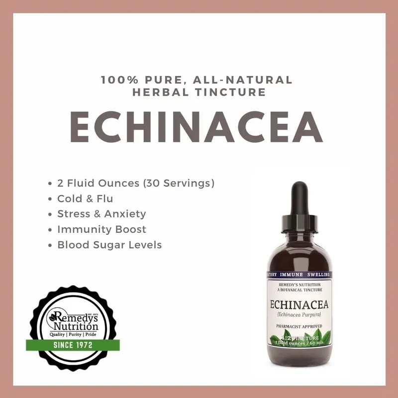 Teinture d'échinacée 2 onces liquides