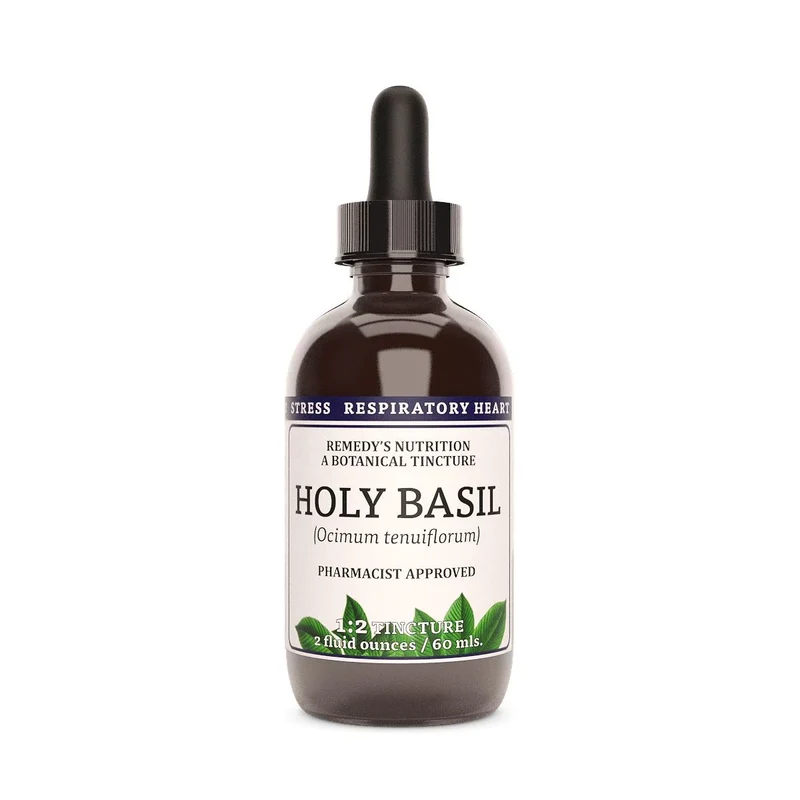 Teinture de basilic sacré 2 onces liquides