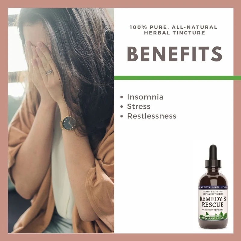 Teinture Remedy's Rescue™ 2 onces liquides