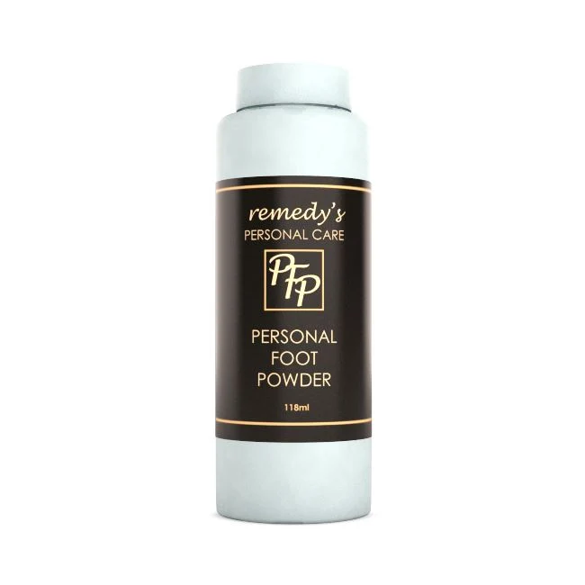 Poudre personnelle pour les pieds