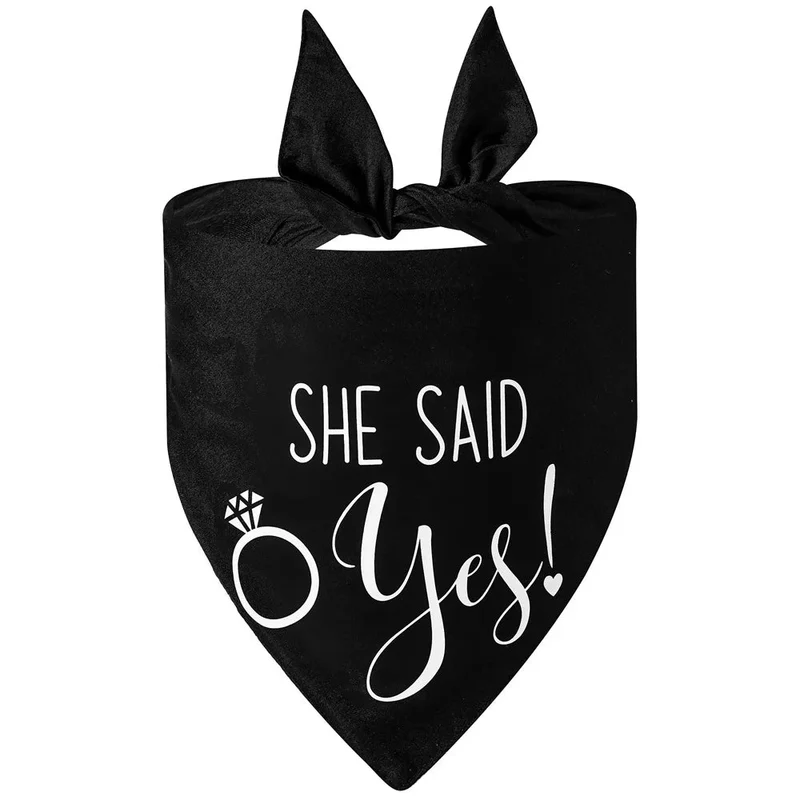 Bandana de mariage pour chien
