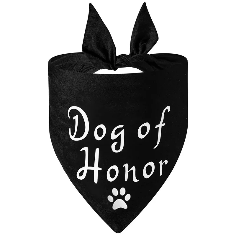 Bandana de mariage pour chien