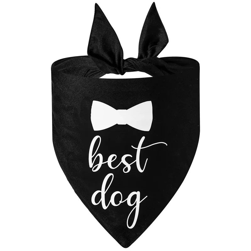 Bandana de mariage pour chien