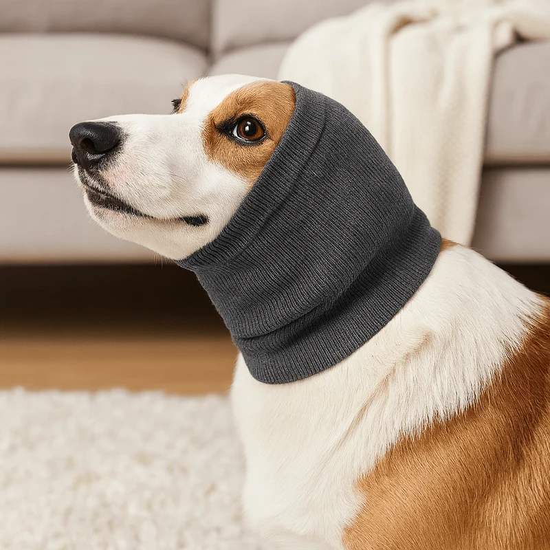Protège-oreille anti-vent pour chien