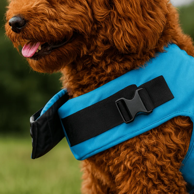 Gilet de sauvetage aileron pour chien