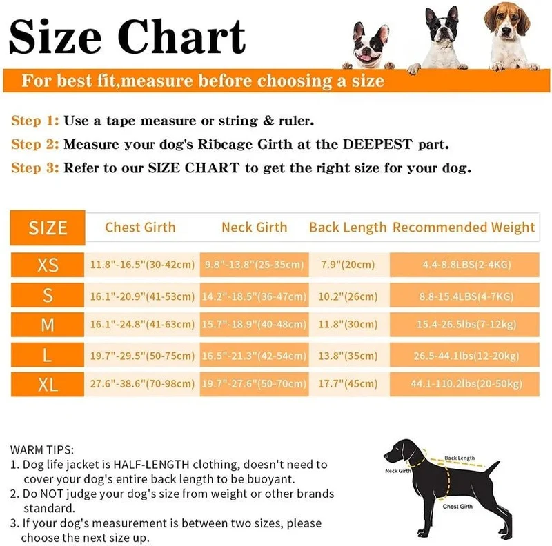 Gilet de sauvetage réfléchissant pour chien