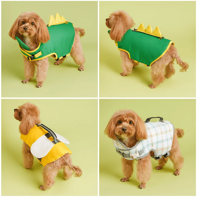 Gilet de sauvetage ajustable petit chien