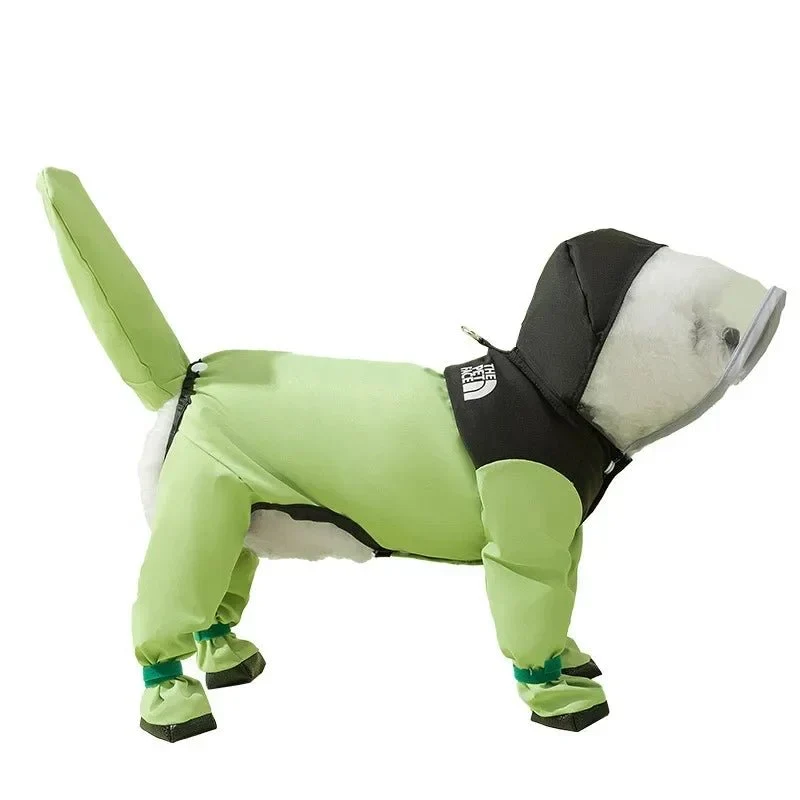 Imperméable intégrale pour petit chien