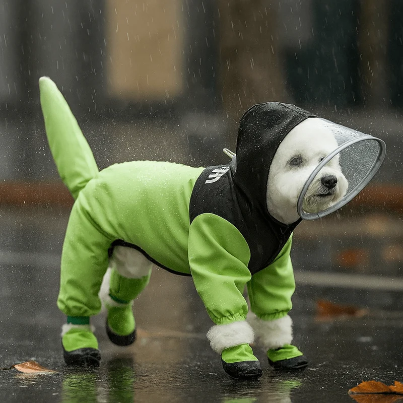 Imperméable intégrale pour petit chien