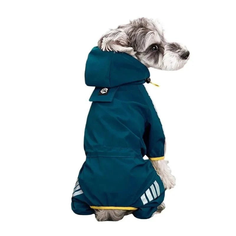 Combinaison imperméable pour chien