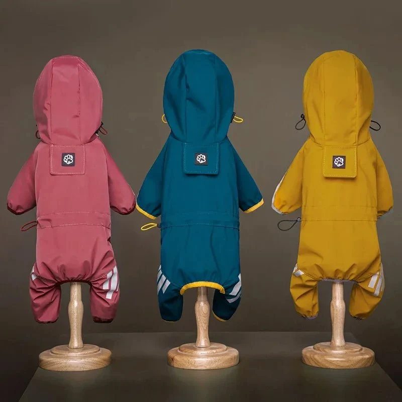 Combinaison imperméable pour chien