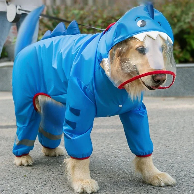 Imperméable requin pour chien